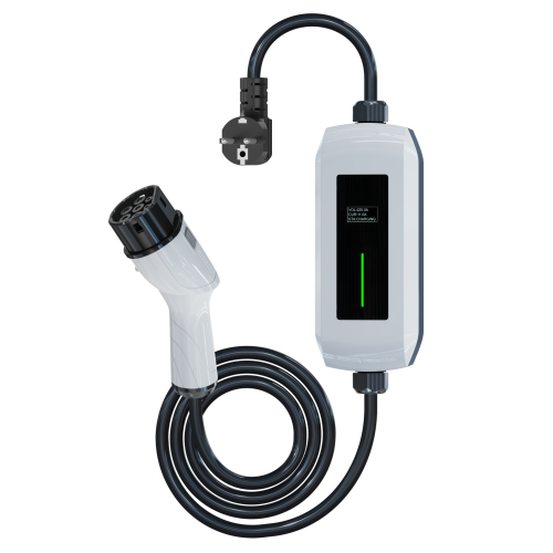 Portable EV Charger (7KW) - Fast Mobile Charging, 32A, WiFi/Bluetooth